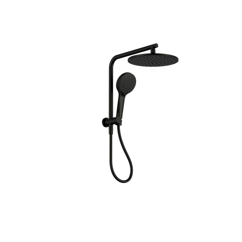 Mecca 2 In 1 Twin Shower Matte Black