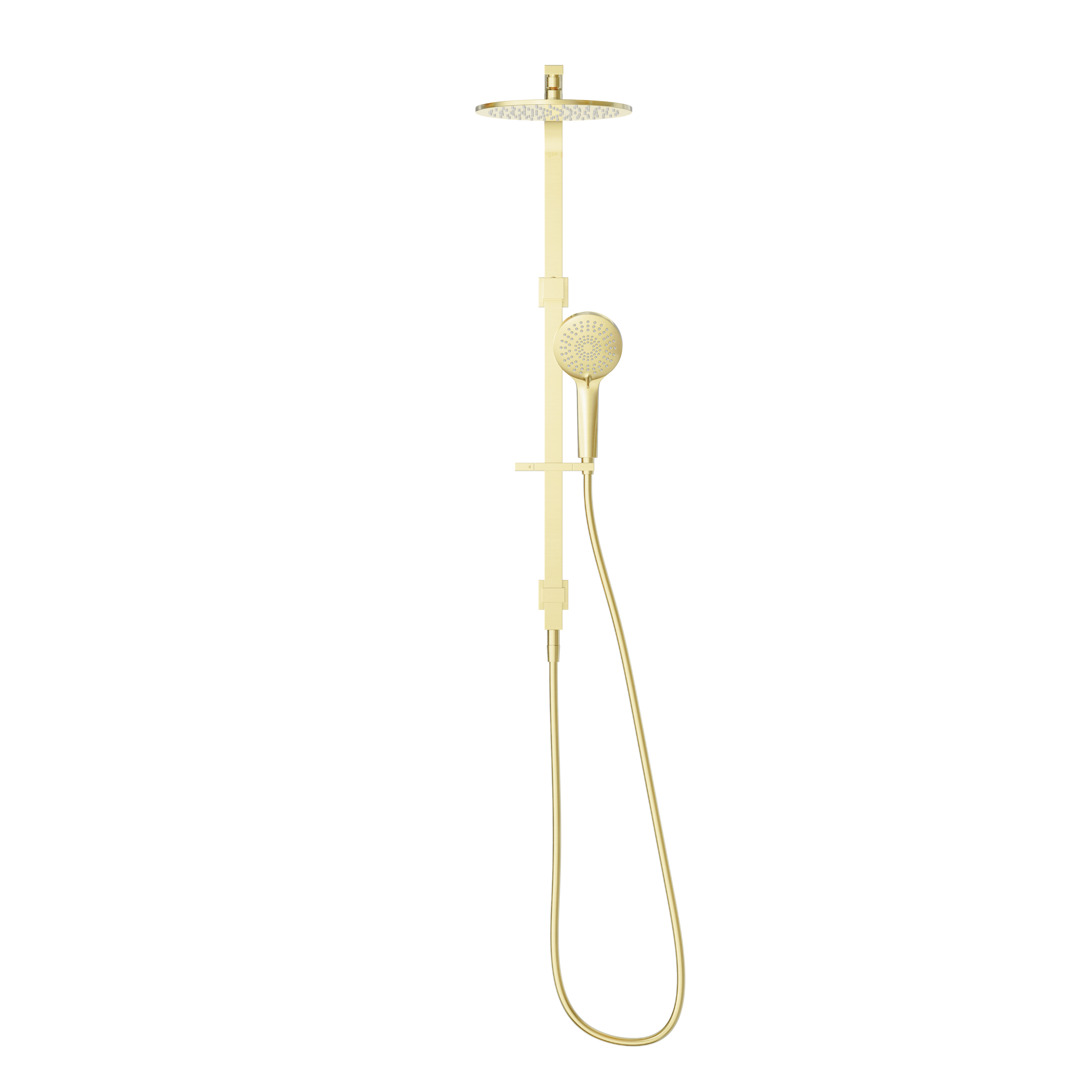 Bianca Twin Shower Brushed Gold