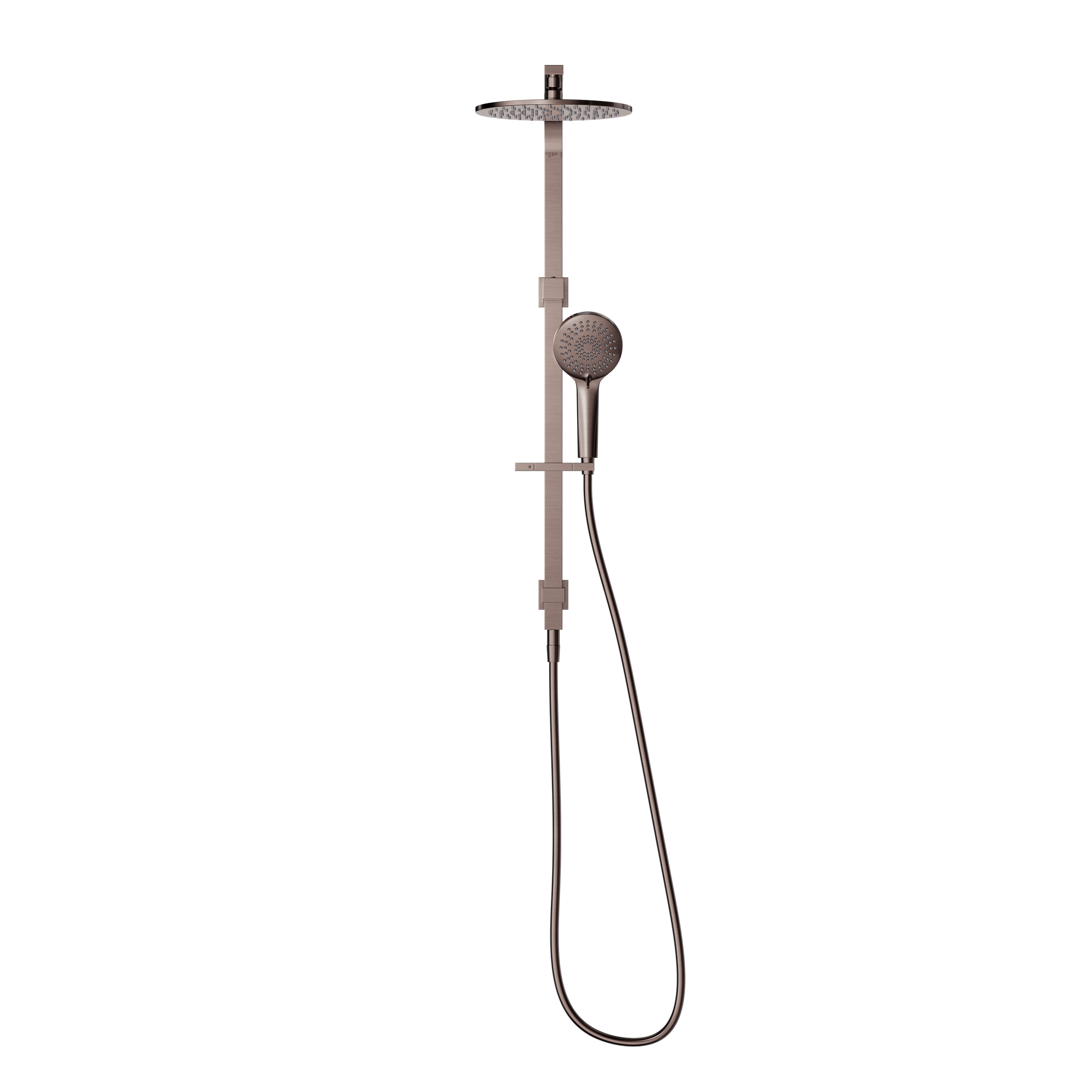 Bianca Twin Shower Brushed Bronze