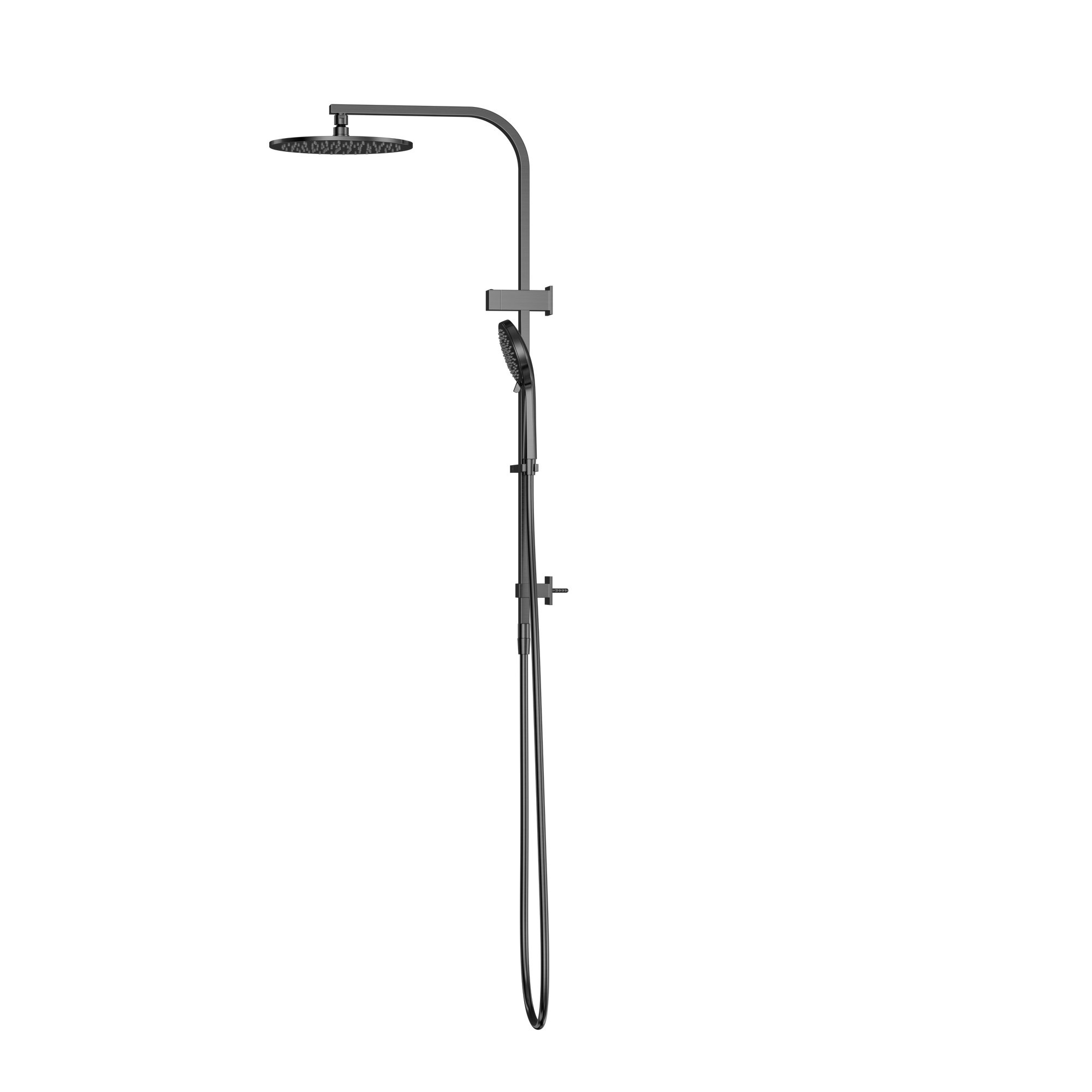 Bianca Twin Shower Gun Metal