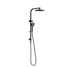 Bianca Twin Shower Matte Black