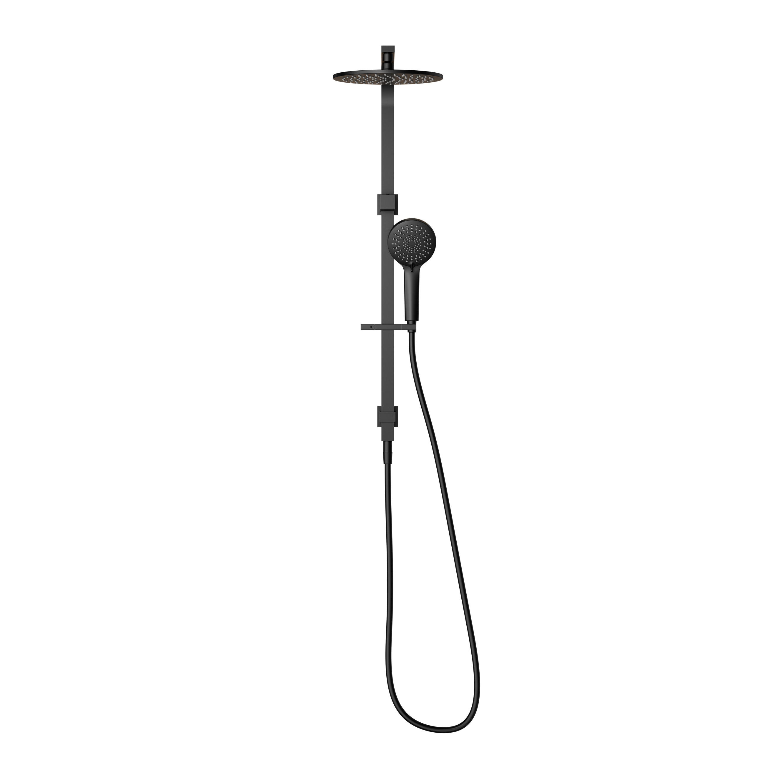 Bianca Twin Shower Matte Black