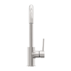 Dolce Kitchen Mixer Gooseneck Brushed Nickel