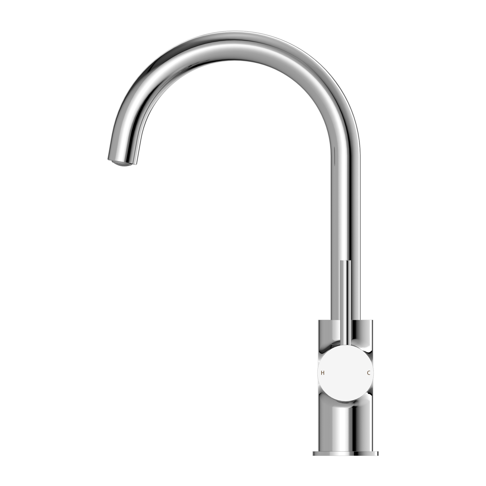 Dolce Kitchen Mixer Gooseneck Chrome
