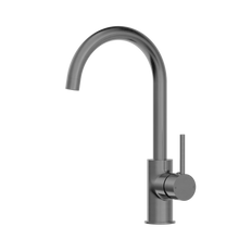 Dolce Kitchen Mixer Gooseneck Gun Metal