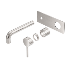 Dolce Wall Basin/Bath Mixer Trim Kits Only Brushed Nickel
