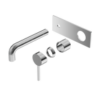 Dolce Wall Basin/Bath Mixer Trim Kits Only Chrome