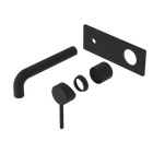 Dolce Wall Basin/Bath Mixer Trim Kits Only Matte Black