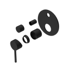 Dolce Shower Mixer With Diverter Trim Kits Only Matte Black