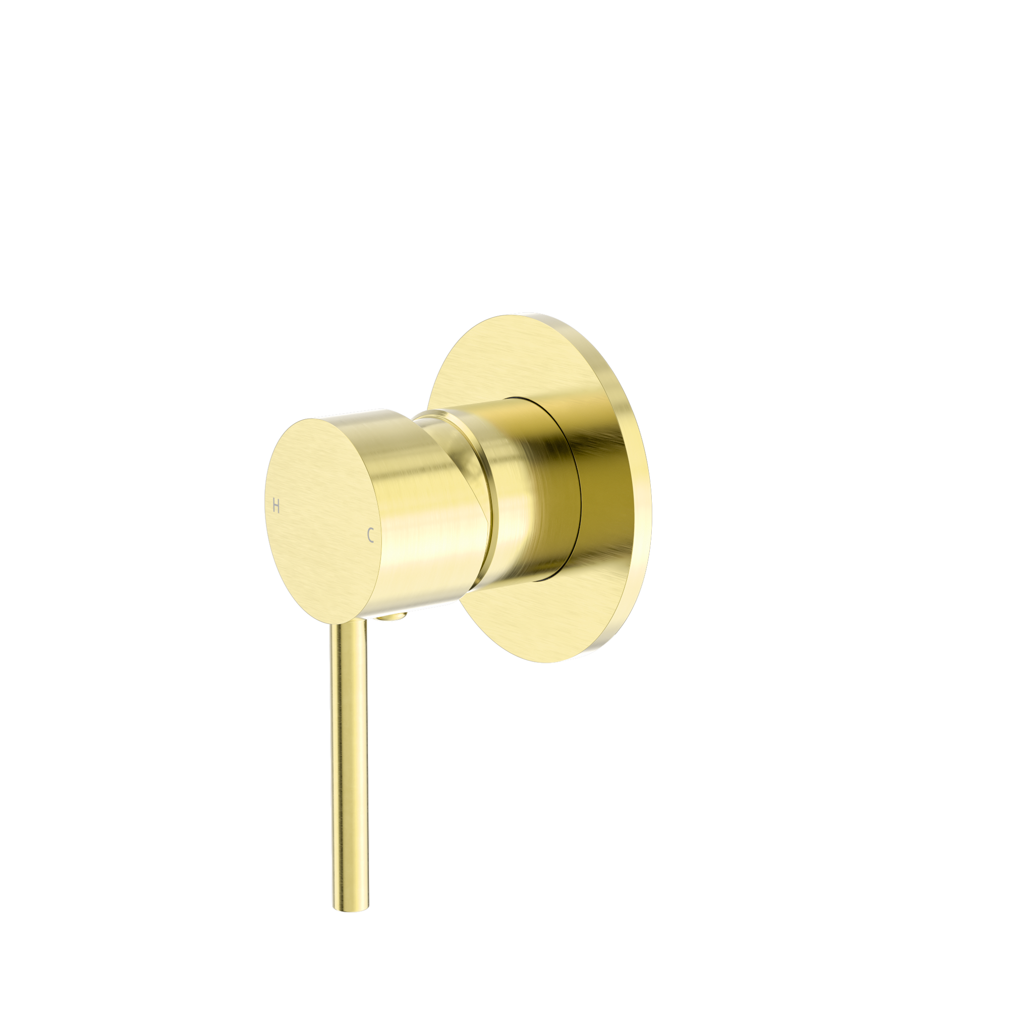 Dolce Shower Mixer Brushed Gold