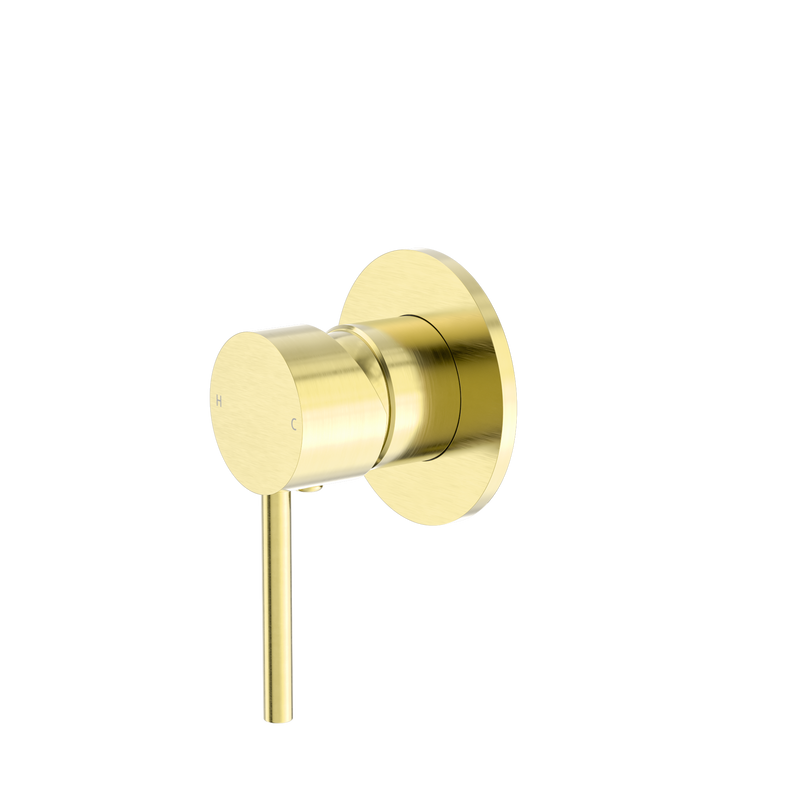 Dolce Shower Mixer Brushed Gold