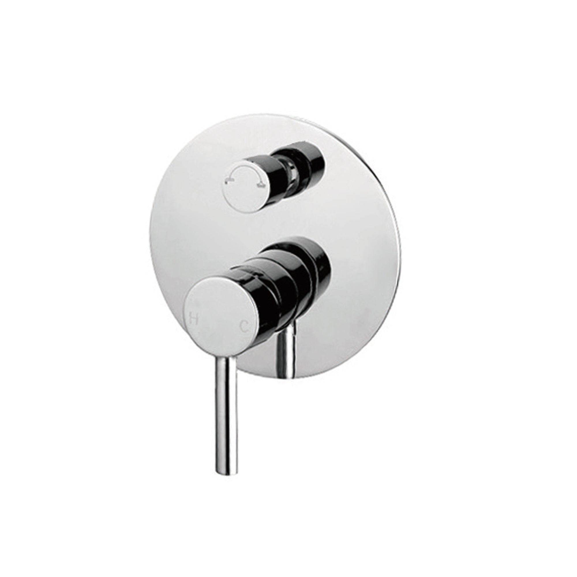Dolce Shower Mixer With Diverter Chrome