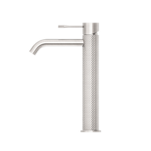 Opal Tall Basin Mixer Brushed Nickel