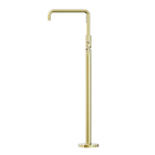 Opal Freestanding Bath Mixer With Hand Shower Brushed Gold
