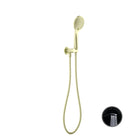 Opal Shower On Bracket With Air Shower Brushed Gold
