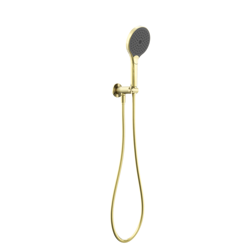 Opal Shower On Bracket With Air Shower II Brushed Gold