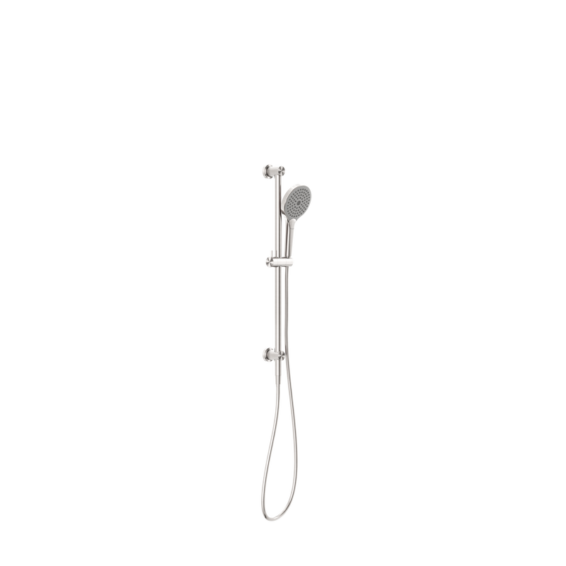Opal Shower Rail With Air Shower II Brushed Nickel