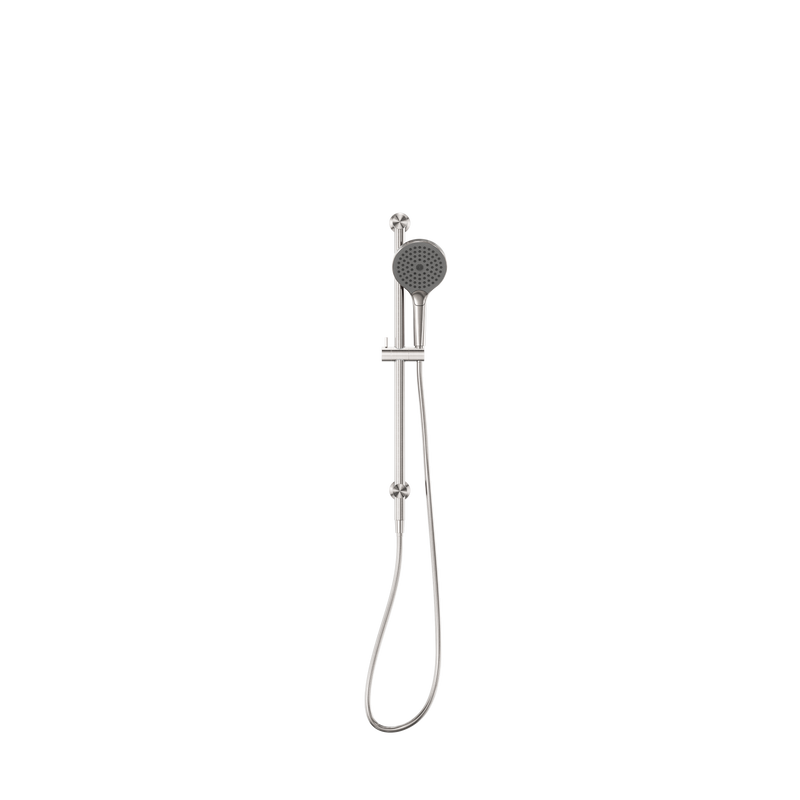 Opal Shower Rail With Air Shower II Brushed Nickel
