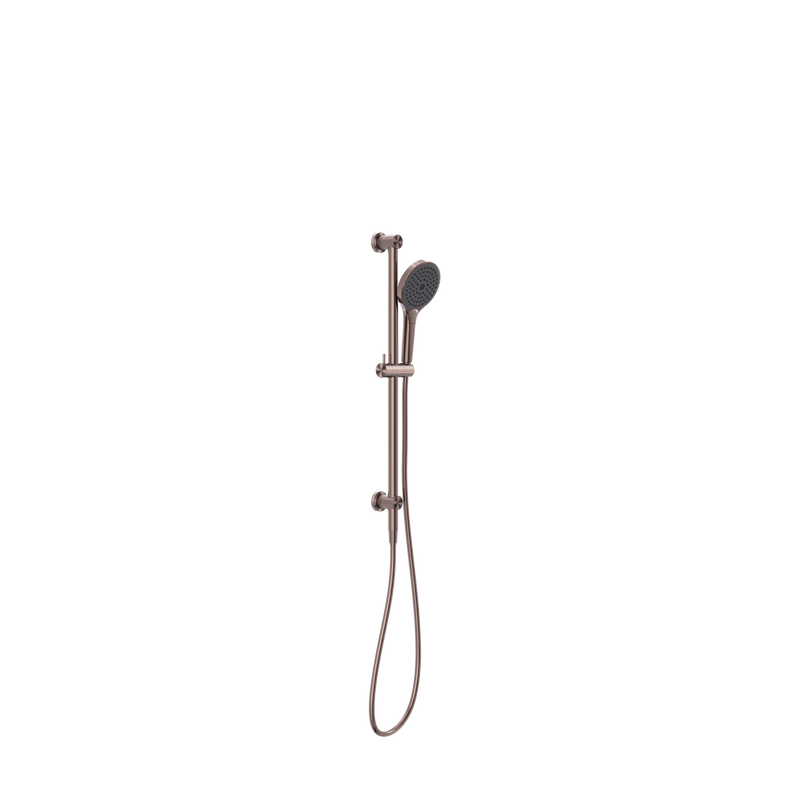 Opal Shower Rail With Air Shower II Brushed Bronze