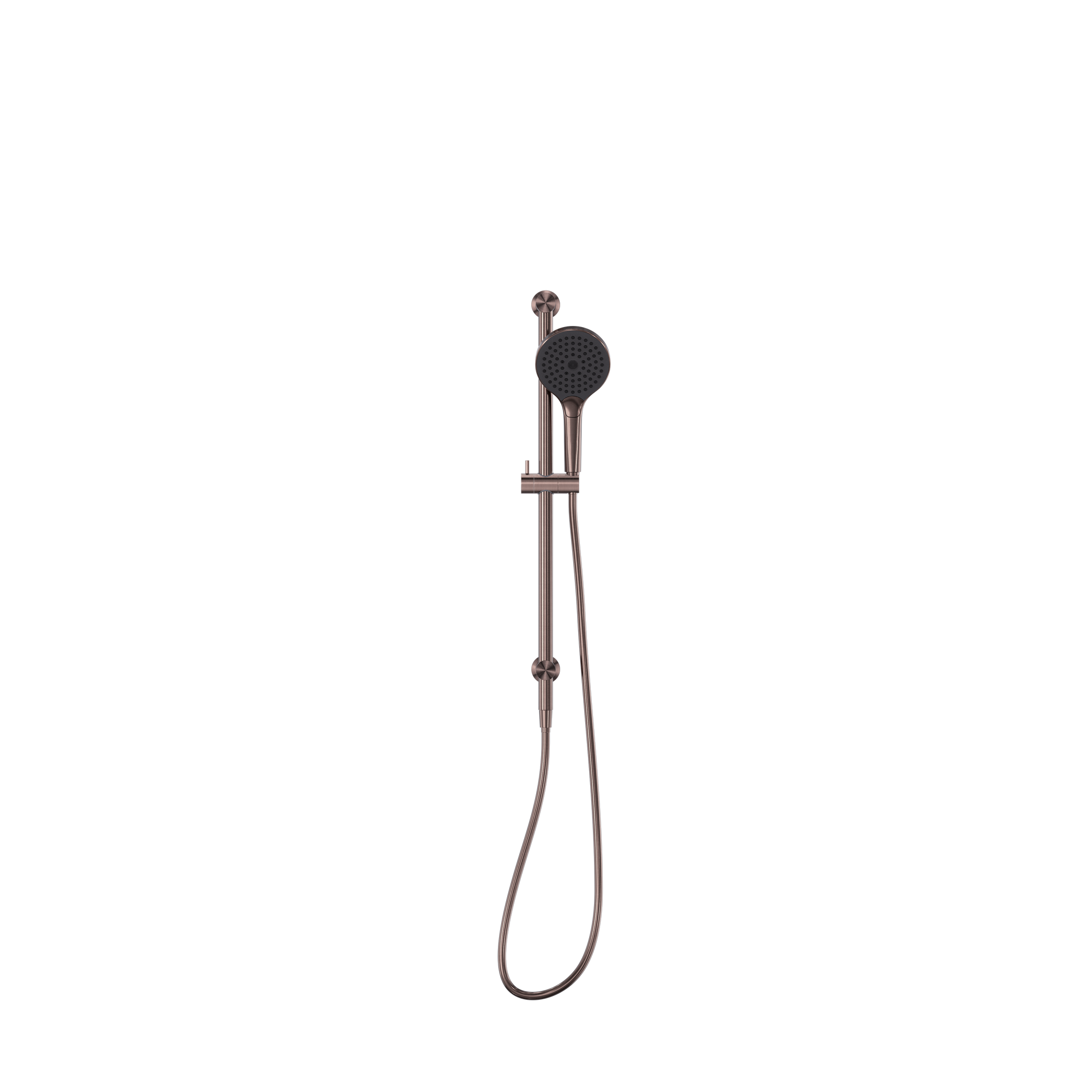Opal Shower Rail With Air Shower II Brushed Bronze