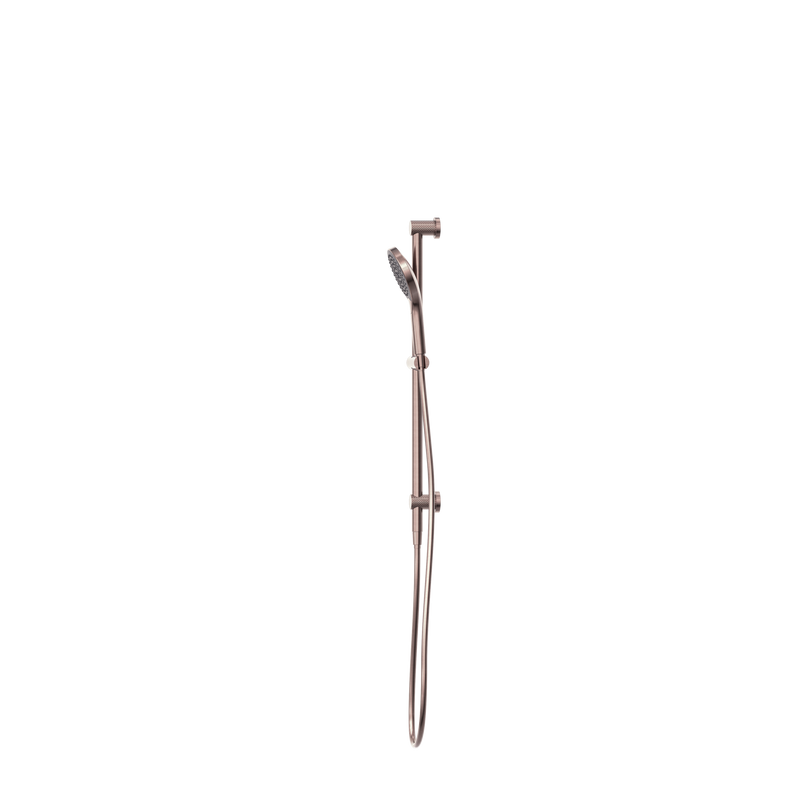 Opal Shower Rail With Air Shower II Brushed Bronze