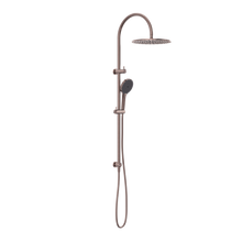 Opal Twin Shower With Air Shower II Brushed Bronze