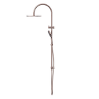 Opal Twin Shower With Air Shower II Brushed Bronze