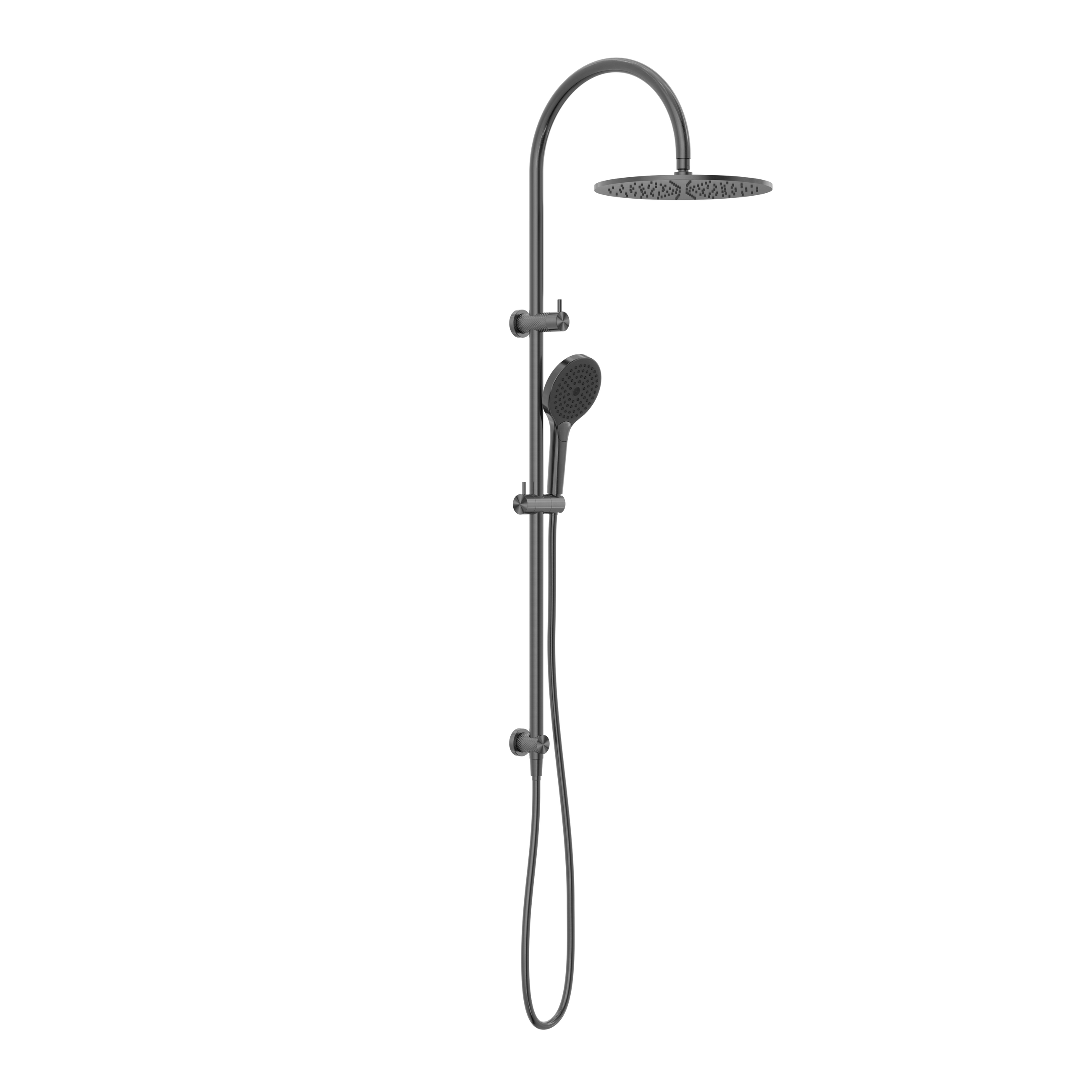 Opal Twin Shower With Air Shower II Graphite