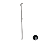 Opal Shower Rail With Air Shower Brushed Nickel