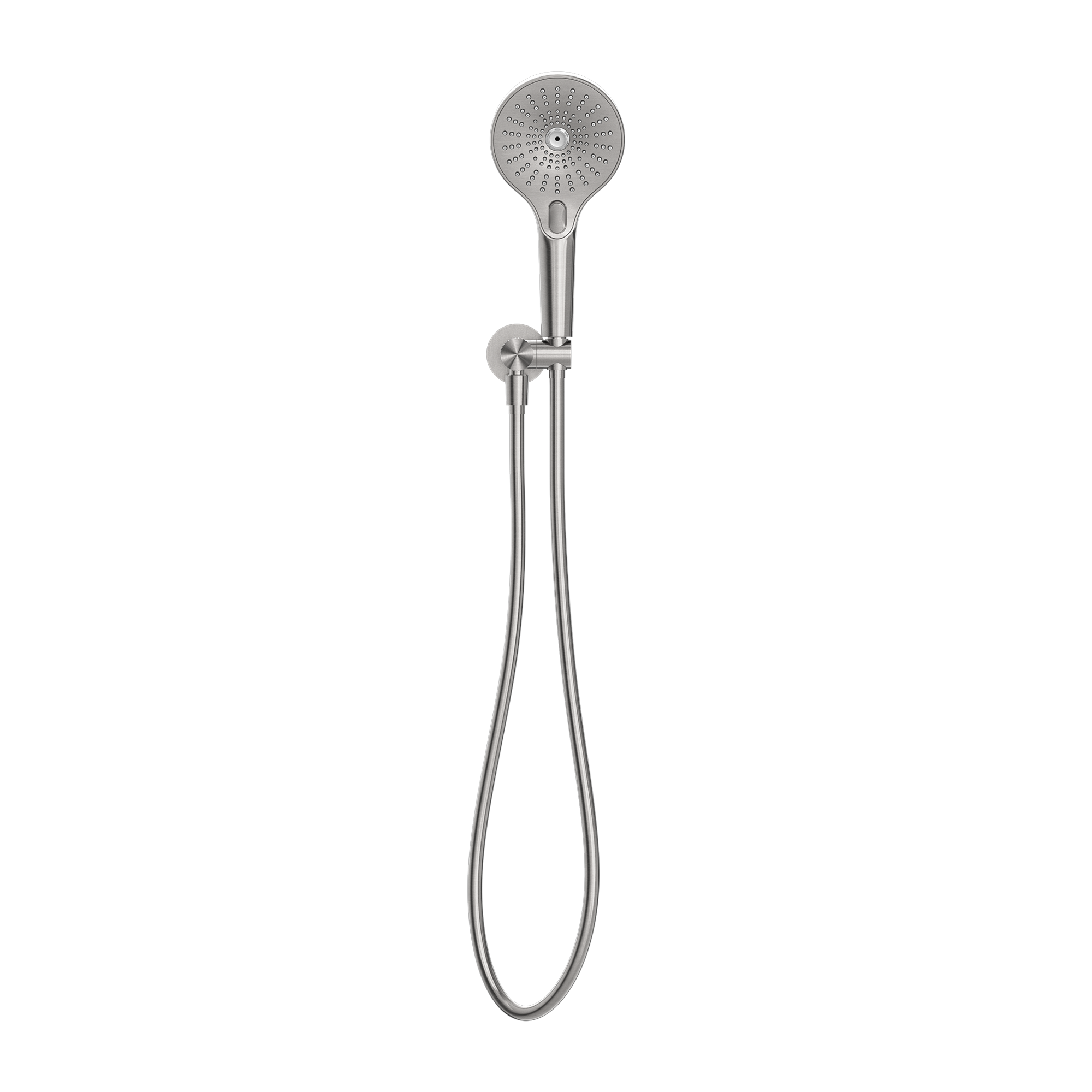 Opal Shower On Bracket Brushed Nickel