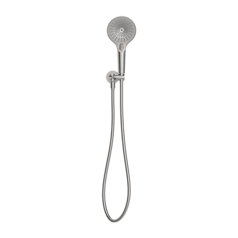 Opal Shower On Bracket Brushed Nickel