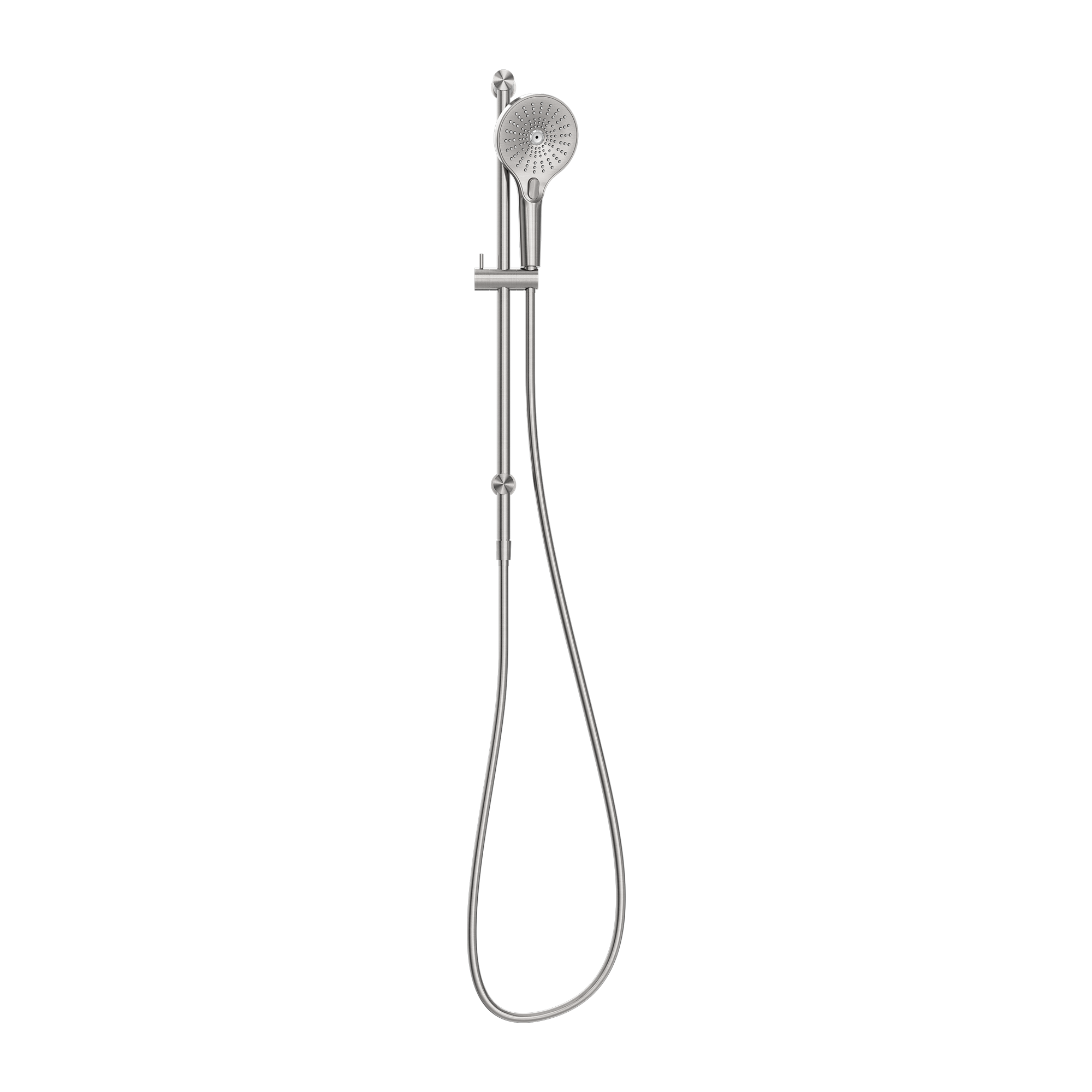 Opal Shower Rail Brushed Nickel
