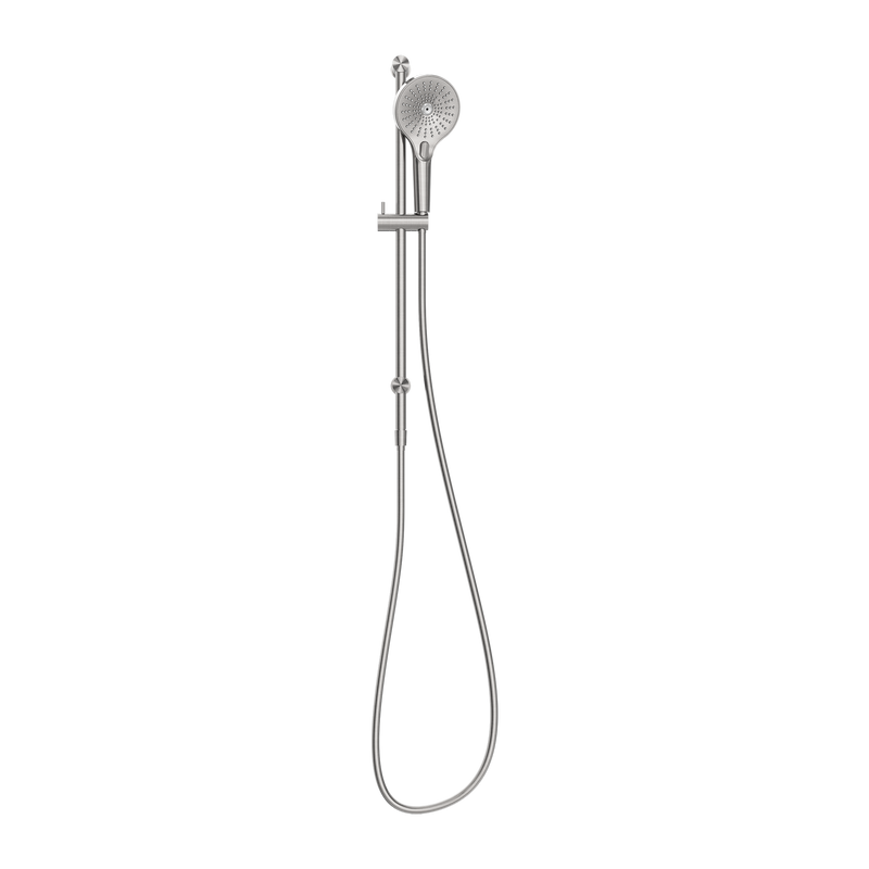 Opal Shower Rail Brushed Nickel