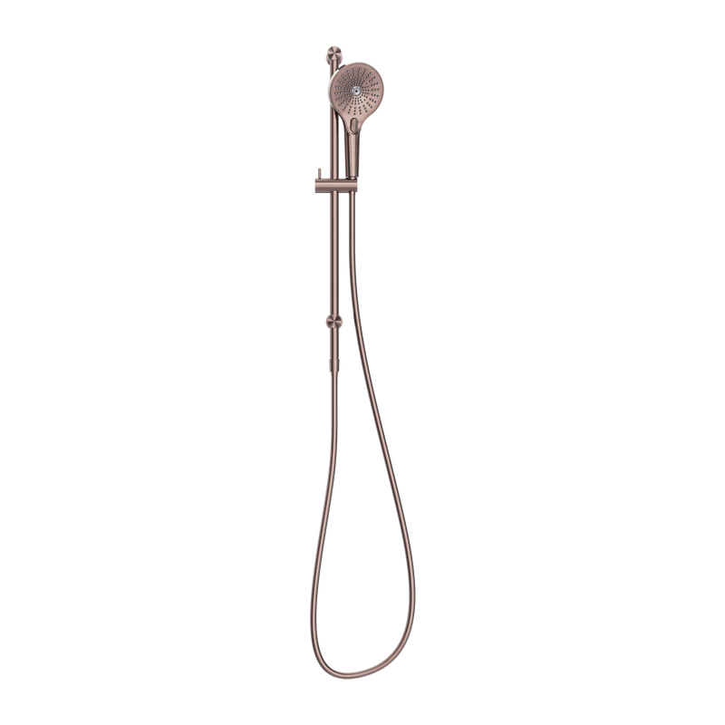 Opal Shower Rail Brushed Bronze