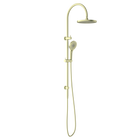 Opal Twin Shower Brushed Gold