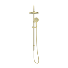 Opal Twin Shower Brushed Gold