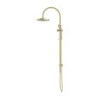Opal Twin Shower Brushed Gold