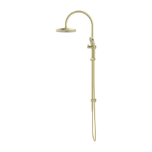 Opal Twin Shower Brushed Gold