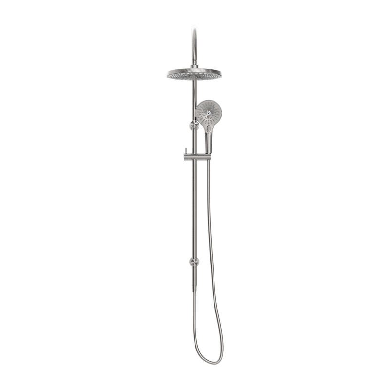 Opal Twin Shower Brushed Nickel