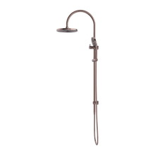 Opal Twin Shower Brushed Bronze