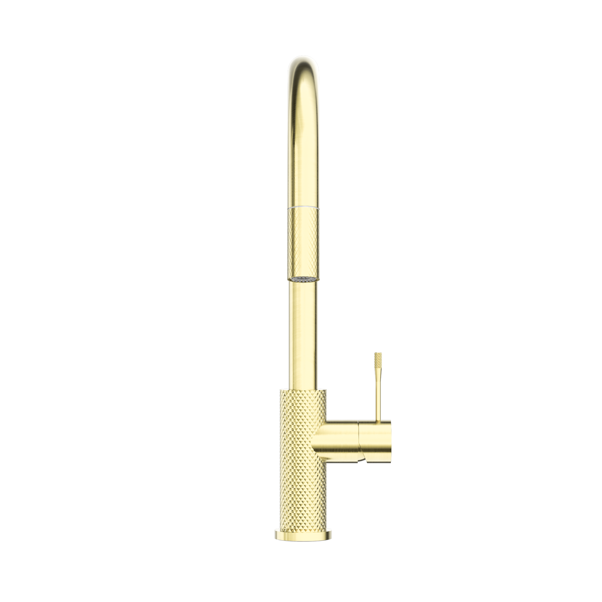 Opal Pull Out Sink Mixer With Vegie Spray Function Brushed Gold