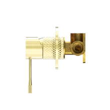 Opal Shower Mixer 80mm Plate Brushed Gold