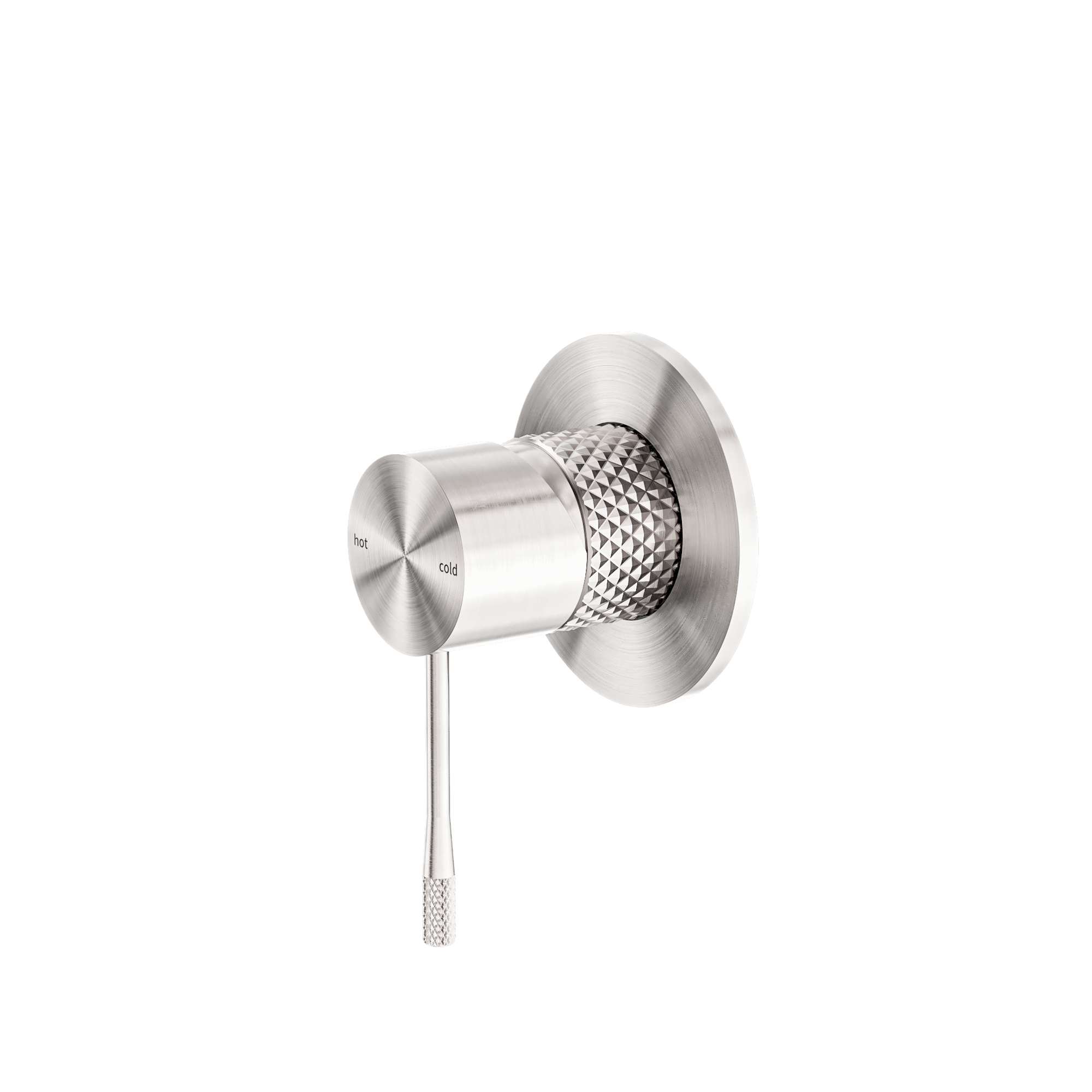 Opal Shower Mixer 80mm Plate Brushed Nickel