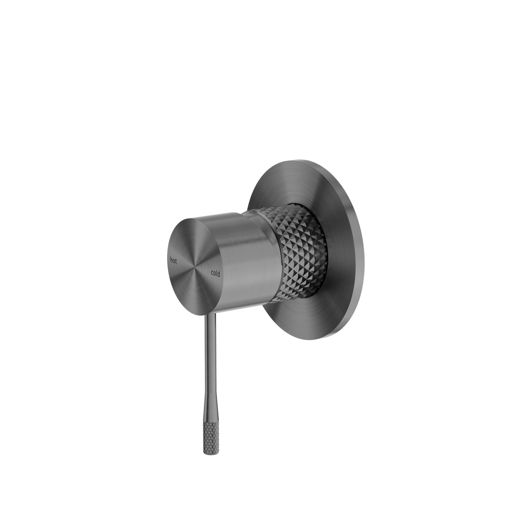 Opal Shower Mixer 80mm Plate Graphite
