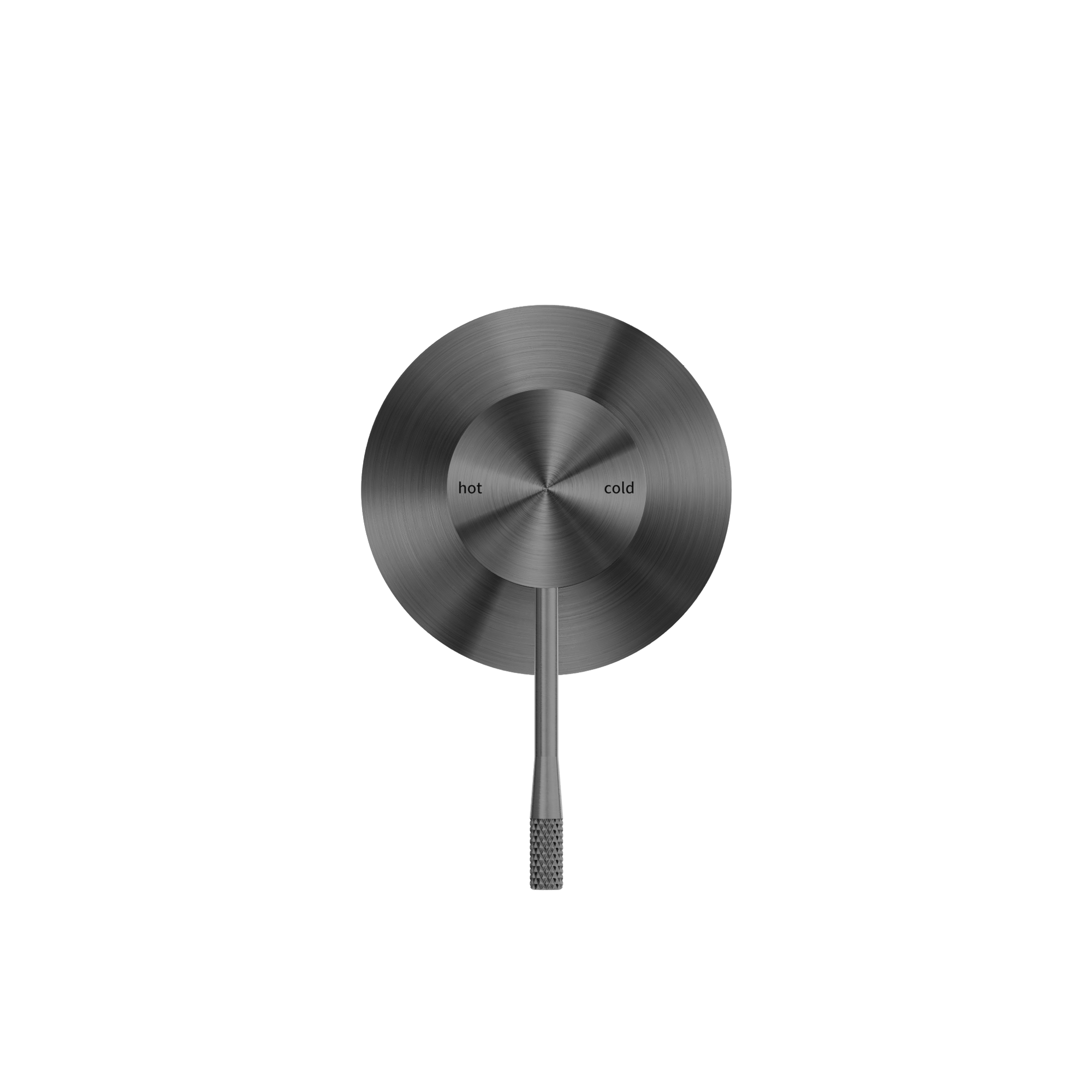 Opal Shower Mixer 80mm Plate Graphite