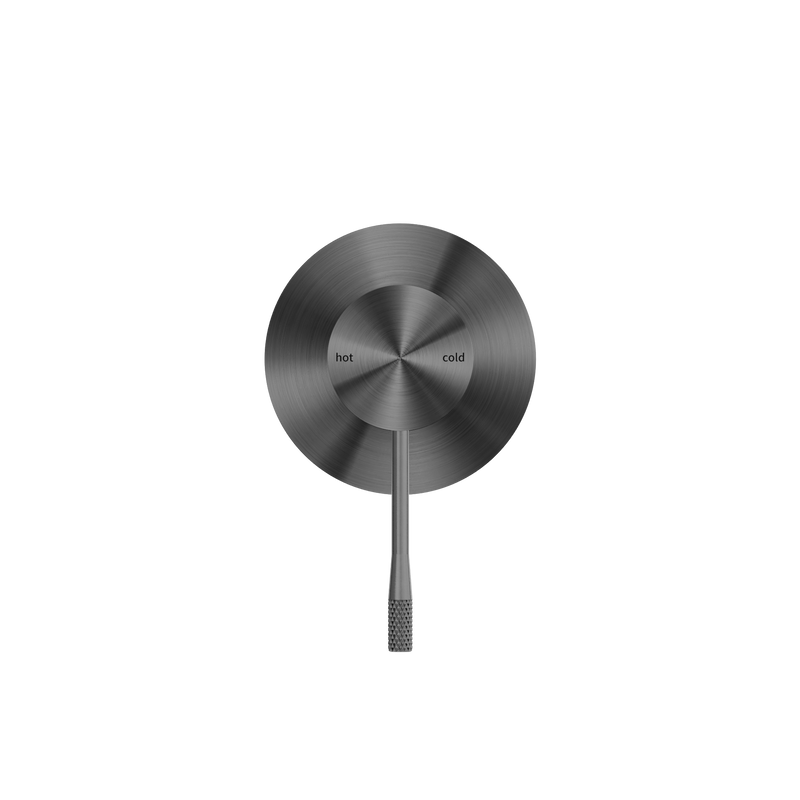 Opal Shower Mixer 80mm Plate Graphite