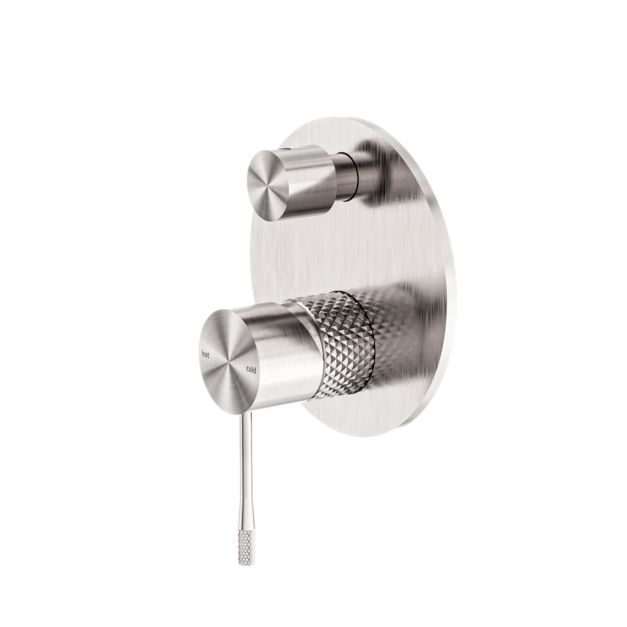 Opal Shower Mixer With Diverter Brushed Nickel