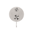 Opal Shower Mixer With Diverter Brushed Nickel