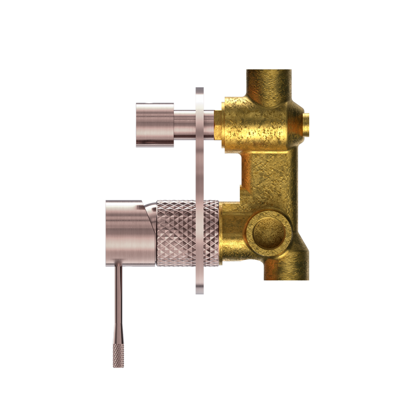 Opal Shower Mixer With Diverter Brushed Bronze