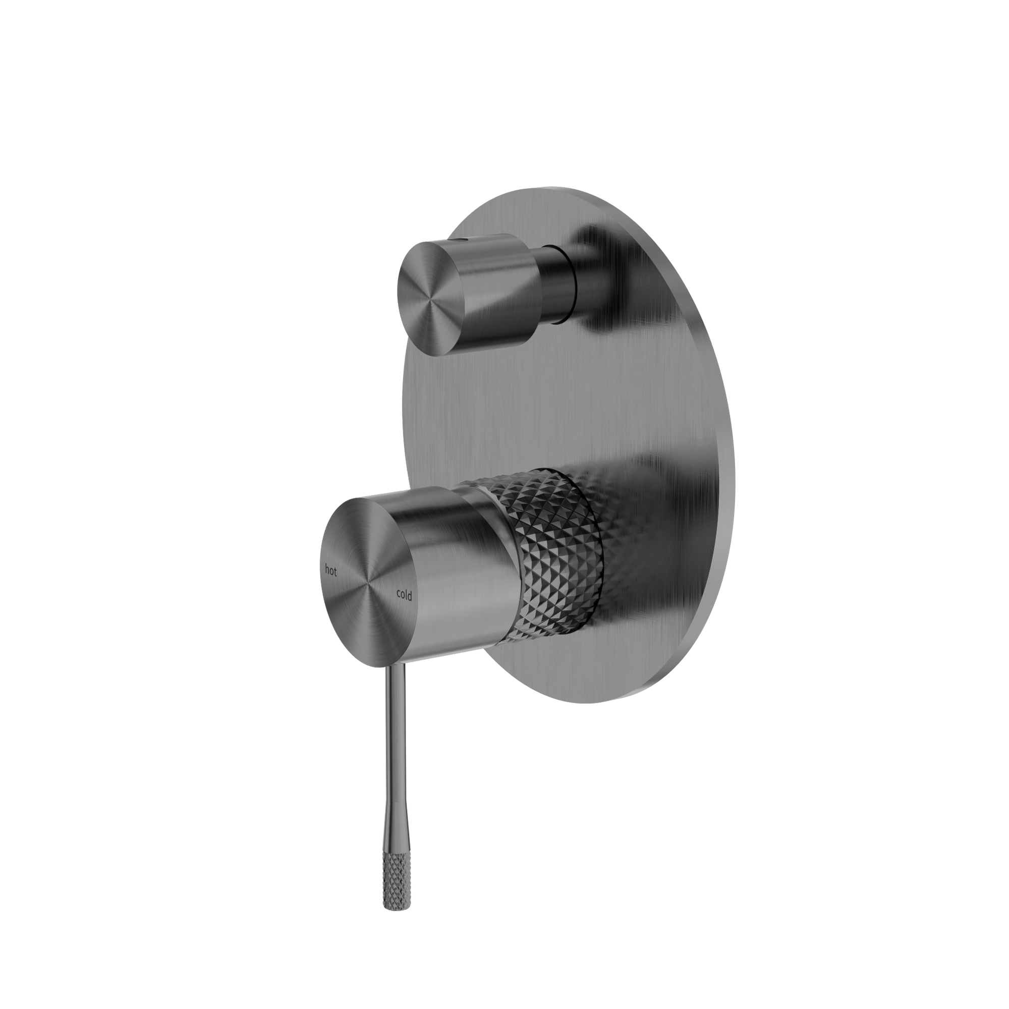 Opal Shower Mixer With Diverter Graphite
